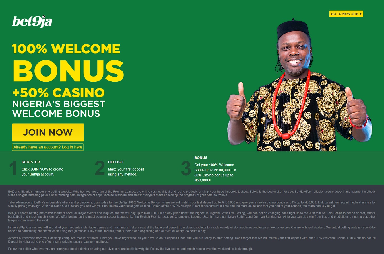 Bet9ja Nigeria Sport Betting, Premier League Chances, Online Casino, Bet