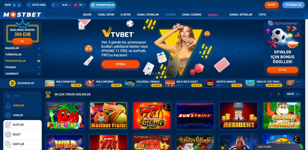 MostBet AZ - İdman və Onlayn Casino Oyunlarında Etibarlı Yoldaşınız